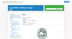 Desktop Screenshot of dovermoose.com