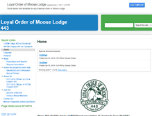 Tablet Screenshot of dovermoose.com